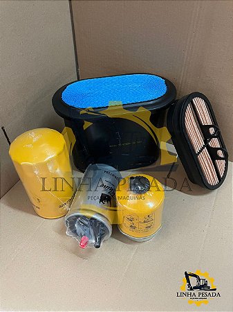 Kit Filtros Retroescavadeira JCB 3C Motor JCB