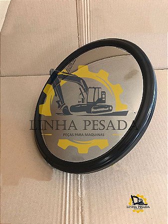 Retrovisor para Escavadeira Hidráulica case cx130 cx160 cx180 cx220 48068790, KHP15131.