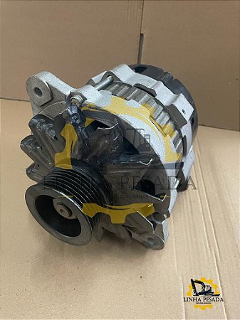 Alternador Motor ISUSU Case Link Belt JCB 0350004858 8980921121 8980921122 Recuperado