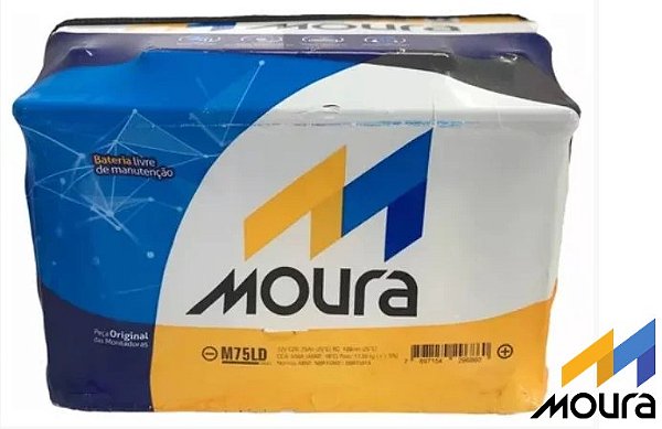 Bateria Moura Selada 75AH - M75LD/LX
