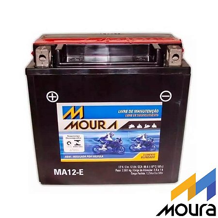 Bateria Moura Selada 12AH – MA12E