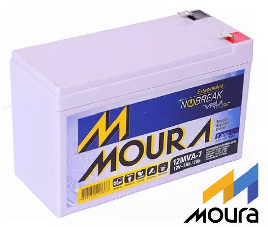Bateria Moura 7Ah – 12MVA7