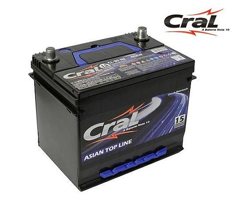 Bateria Cral Selada 80AH – CL80ND/CL80NE – Livre De Manutenção