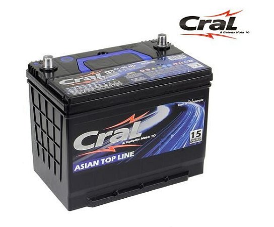 Bateria Cral Selada 90AH – CL90ND/CL90NE  – Livre De Manutenção