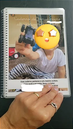 Caderno de Comunicação Alternativa para Tea/autismo Pecs/Rotina