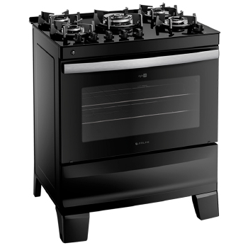 Fogao 5b Atlas Agile Glass Mesa Vidro C/ Acen - 300001665