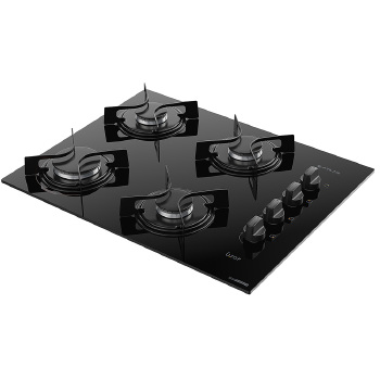 Fogao 4b Atlas Utop Cooktop Glass Mesa Vidro - 300001515