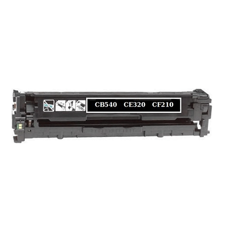 Toner Compatível HP CB540A | CE320A | CF210A | BLACK (Preto) | 2.2K