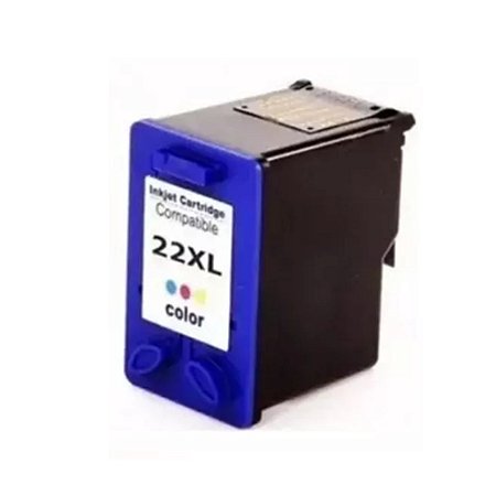 Cartucho de Tinta Compatível HP 22xl Color 14ml Ollix