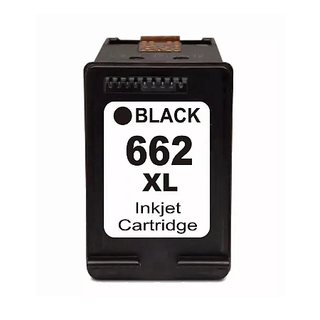 Cartucho de Tinta Compatível HP 662xl Preto BK 11ml Ollix