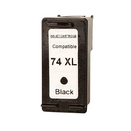 Cartucho de Tinta Compatível HP 74xl Preto BK 25ml Ollix