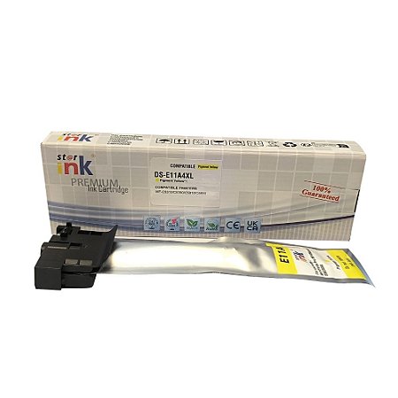 Bolsa de Tinta Compatível Epson DS-E11A4 XL 5K Amarela Pigmentada Star Ink