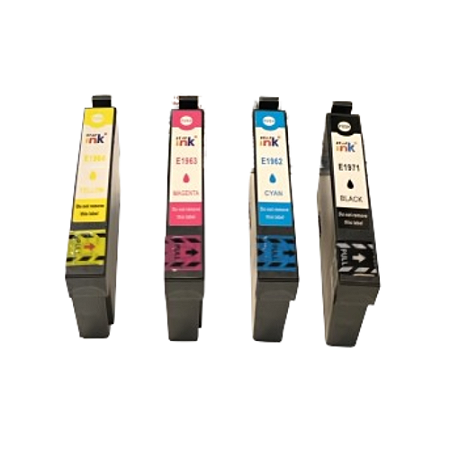 Kit Cartucho De Tinta Compatível Epson 1962 1963 1964 1971 - 4 cores - 14ml Star Ink