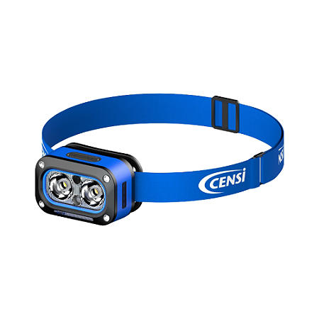 Lanterna De Cabeça Com Sensor De Movimentos Azul 80600 Censi
