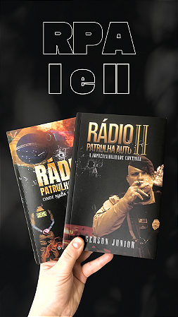 Combo 2 Livros - Rádio Patrulha I e II