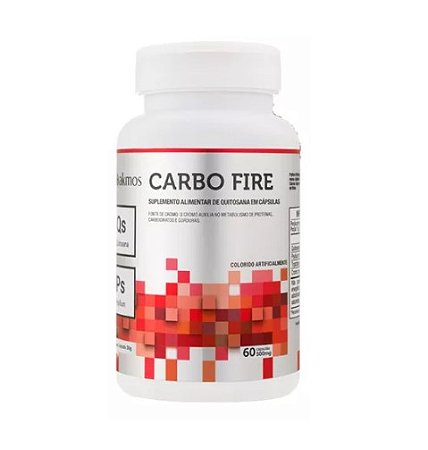 CARBO FIRE BARIATRICA NATURAL PSYLLIUM/QUITOSANA E TRIPTOFANO AKMOS