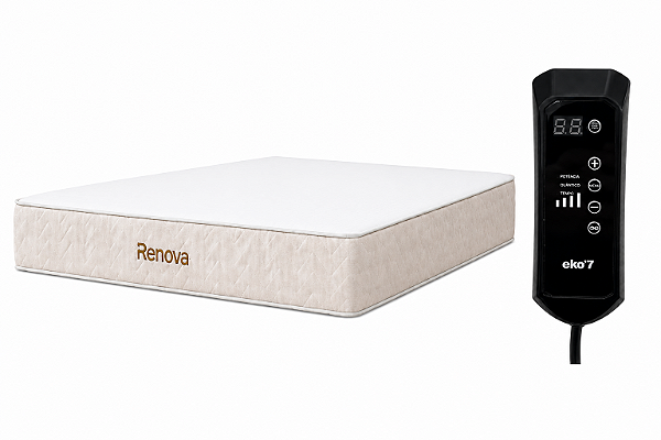 COLCHÃO RENOVA EKO'7 MAGNETICO MASSAGEM 100% ESPUMA PREMIUM