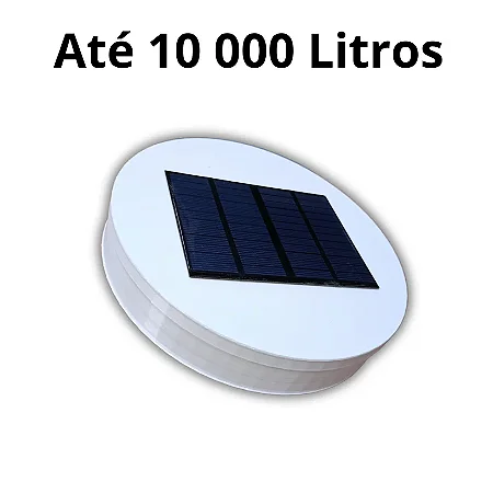 Ionizador Solar para Piscina de até 10.000L - Redutor de Cloro e Eliminador de Algas