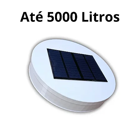 Ionizador Solar para Piscina de até 5.000L - Redutor de Cloro e Eliminador de Algas