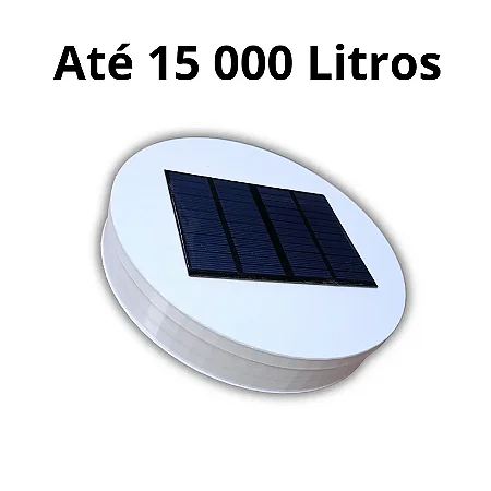 Ionizador Solar para Piscina de até 15.000L - Redutor de Cloro e Eliminador de Algas