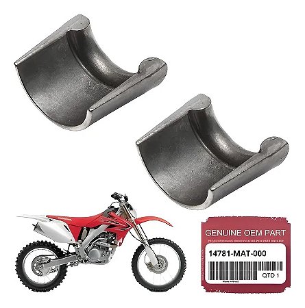 Trava Válvula PAR 2un. CB CBX XR XRE CRF SHADOW ORIGINAL HONDA