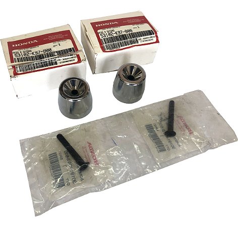 Kit Par Peso Contrapeso Guidão PCX 150 160 2019-2026 ORIGINAL HONDA