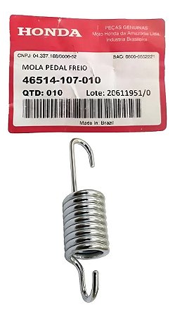Mola Pedal do Freio CG 160 2016 a 2017 ORIGINAL HONDA