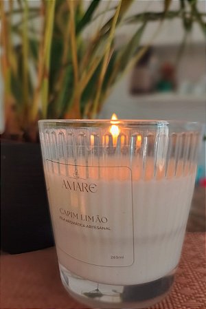 Vela aromática Capim Limão - 265ml