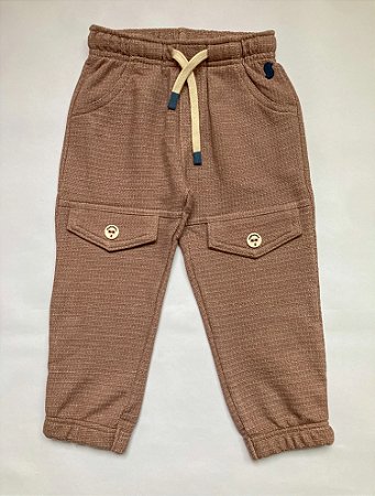 Calça Infantil Menino Marrom