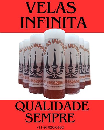 Vela Votiva (BR/VM) Kit com 12