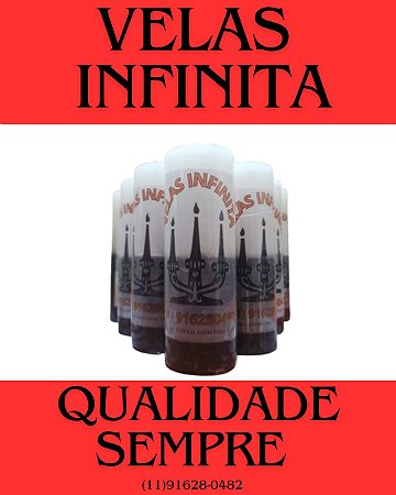Vela Votiva (BR/PT) Kit Com 12