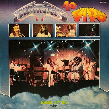 LP Os Mutantes ‎– Ao Vivo (Novo Lacrado) Polysom