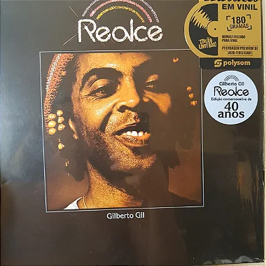 LP - Gilberto Gil – Realce ( POLYSOM  NOVO LACRADO )