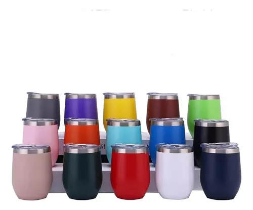 Copo Térmico 360ml Com Tampa Para Bebidas Quentes E Frias