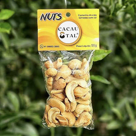 KIT NUTS CASTANHAS DE CAJU CACAU E TAL