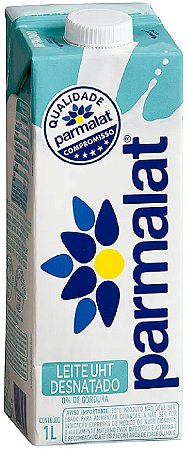 Leite Parmalat Desnatado 1l