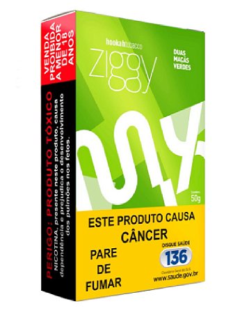 Ziggy MIX Duas Maças Verdes 50g