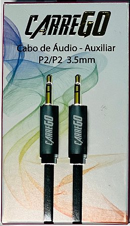 Cabo de Audio Carrego Auxiliar P2/P2