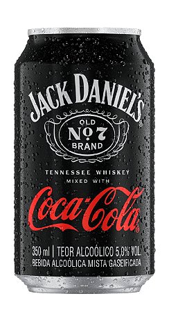 Jack Daniels e Coca Cola 350ml