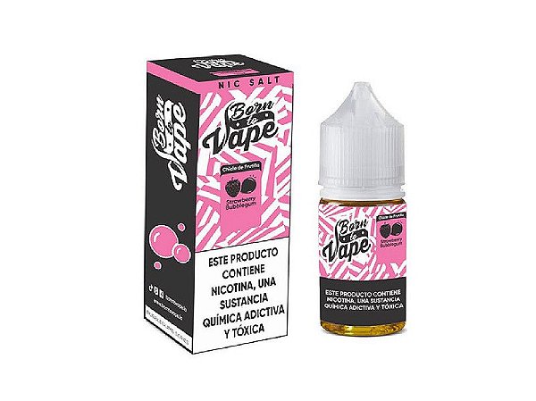 Salt Born To Vape Strawberry Bubblegum 30ml 35mg