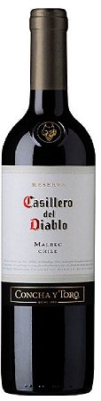 Vinho Casillero del Diablo Malbec 750ml