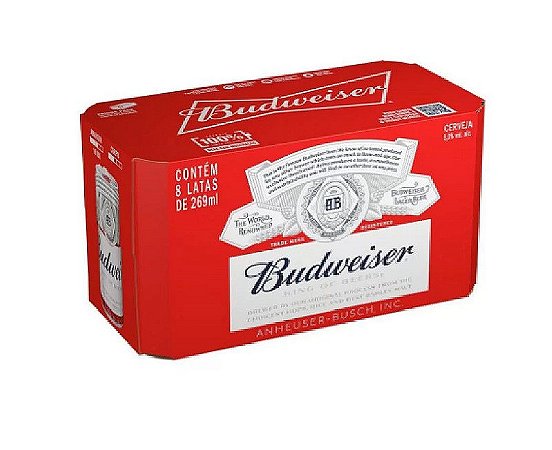 Budweiser 269ml - 8und