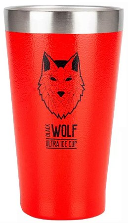 Copo Termico Wolf Vermelho
