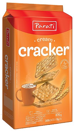Biscoito Parati Cream Cracker 370gr