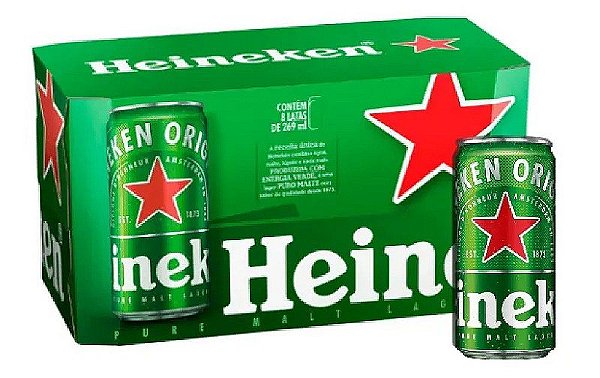 Heineken 269ml - 8und
