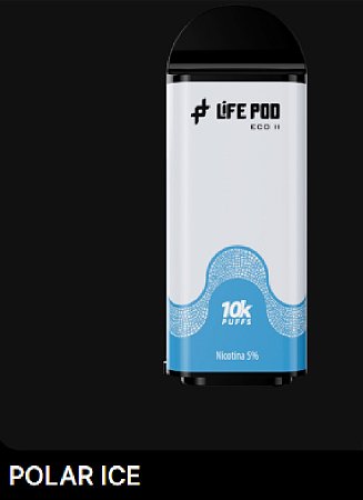 Refil Life Pod 10000 Polar Ice