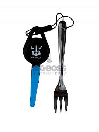 Garfo e Furador Valhalla Azul