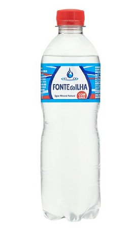 Agua Fonte da Ilha C/ Gas 500ml