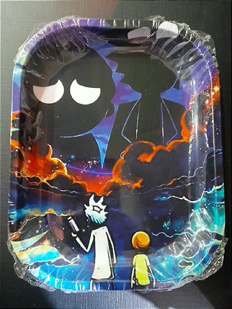 Bandeja de Metal Rick And Morty