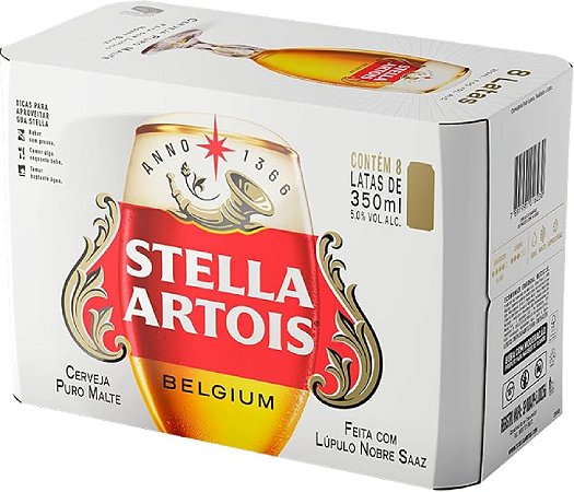 Stella Artois 350ml - 8und